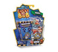 LUCKY BOB | Collectable Figures with Their Gym Accessories | Pack of 5 | GYM Theme | Toy for Children +3 Years Old
