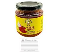 Lucky Boy Chilli Garlic Paste 215g - Spicy Chilli & Garlic Cooking Paste for Stir Fry, Marinades & Dips - Includes Gifty Goodness Shopping List