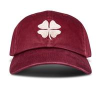 Lucky Brand Classic Cotton Adjustable | Dad Hat | Baseball Cap | Fishing | Low Profile | 5 Panel Design, Clover-Brick, One Size