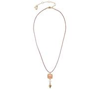 Lucky Brand Delicate Chord Pendant Necklace, Silver, One Size