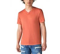 Lucky Brand Men's Venice Burnout V-Neck Tee Shirt T, Bossa Nova, S