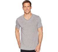 Lucky Brand Men's Venice Burnout V-Neck Tee Shirt T, Frost Grey, XL