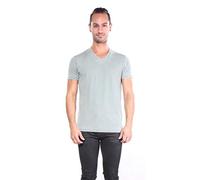 Lucky Brand Men's Venice Burnout V-Neck Tee Shirt T, Laurel Wreath, XL
