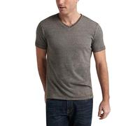 Lucky Brand Men's Venice Burnout V-Neck Tee T-Shirt, Jet Black, Large