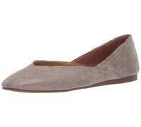 Lucky Brand Women's Alba Ballet Flat, Titanium, 7.5 UK