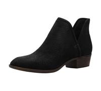 Lucky Brand Women's Baley Ankle Boot, Black, 5 UK