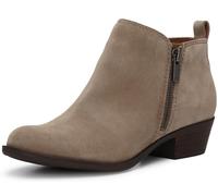 Lucky Brand Women's Basel Ankle Bootie, Stonerock, 6 UK
