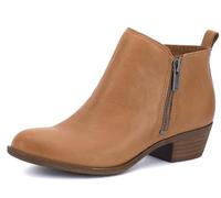 Lucky Brand Women's Basel Ankle Bootie, Wheat, 7.5 UK Wide