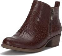 Lucky Brand womens BaselAnkle Bootie, Tan Croco, 4.5 UK