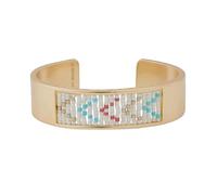 Lucky Brand Women's Beaded Bracelet, Gold, One Size