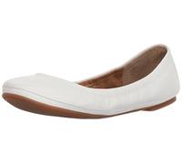 Lucky Brand Women's Emmie Ballet Flat, Bright White, 8 UK