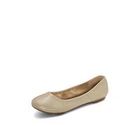 Lucky Brand Women's Emmie Ballet Flat, Platinum, 5.5 UK