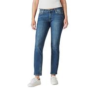 Lucky Brand Women's Mid Rise Sweet Straight Jean, Tanzanite, 28W x 30L