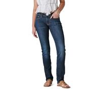 Lucky Brand Women's Mid Rise Sweet Straight Jean, Twilight Blue, 27W x 31L