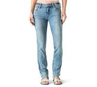 Lucky Brand Women's Mid Rise Sweet Straight Jeans, Lyric, 24W x 32L
