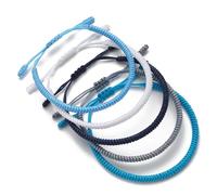 LUCKY BUDDHIST - 5 Tibetan lucky bracelets + Buddhist gift! - Handmade. Adjustable to your wrist. For men and women. Friendship bracelets made of braided fabric