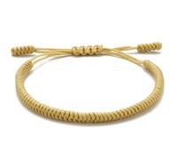 LUCKY BUDDHIST Handmade Bracelet + Buddhist Gift! Tibetan Good Luck String Armband. for Women, Men, Teens. Adjustable Size! Friendship Present. Handcrafted Rope Woven Chakra Wristband