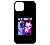 Lucky Cat Arcade Winner Retro Gaming Art Case for iPhone 13