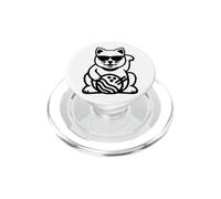 Lucky Cat Cat Cute Maneki-Neko Cat Waving Cat PopSockets PopGrip for MagSafe
