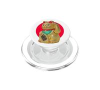 Lucky Cat Cat Cute Maneki-Neko Cat Waving Cat PopSockets PopGrip for MagSafe