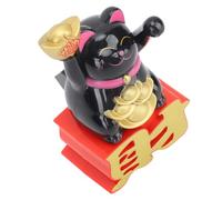 Lucky Cat, Lucky Cat Car Ornament, Japanese Lucky Cat, Cute Lucky Cat Feng Shui Crafts,Lucky Cat Ornament Waving Arm Attract Wealth Lucky Fortune Cat for Desktop Car Office Shop(#2)