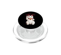 Lucky Cat Maneki-Neko Japanese Beckoning Cats Good Luck PopSockets PopGrip for MagSafe