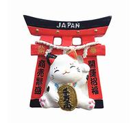 Lucky Cat Of Japan 3D Fridge Magnet Travel Souvenir Gift Home Kitchen Decoration Magnetic Sticker Japan Refrigerator Magnet Collection