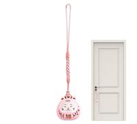 Lucky Cat Phone Charm Bell, Lucky Cat Keychain Bell - Animal Bell Pendant | Decorative Cat Guard Charm Symbol of and Wealth, Se référer au descriptif, Refer to description, Refer to description