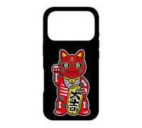 Lucky Cat Sugar Skull Dia De Los Muertos Day of the Dead Case for iPhone 17 Pro
