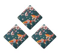 Lucky Charm Car Air Freshener, 3 Pcs Rhombus Hanging Air Freshener Cards, Long Lasting Fragrance Scented Cards for Car, Home, Office Gray-style
