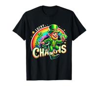 Lucky Charms Leprechaun St Patrick's Day Rainbow Irish Kids T-Shirt