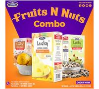 Lucky China Grass Fruit n Pista Combo (Pist Badam+Mango) 300g