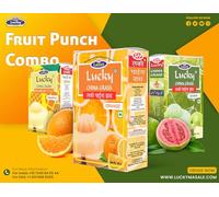 Lucky China Grass Fruit Punch Combo (Pineapple+Orange+Guava) 300g