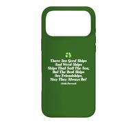 Lucky clover Irish blessing friendship quote St. Patrick's Case for iPhone 17 Pro Max