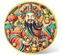 Lucky Coin for Good Luck and Prosperity - Chinese Fortune Coin with Protective Case, Symbol of Wealth and Happiness