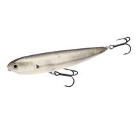 LUCKY CRAFT Sammy 100, 241 Striped Shad, Topwater Fishing Lures, Freshwater Bass Lures, 4" Length Floating Lure, Champion Walk-The-Dog Bait, Lake Bass Fishing Gear and Accessories