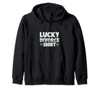 Lucky Divorce Zip Hoodie
