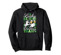Lucky Drinking Team St. Patricks Day Six Seven Meme Pullover Hoodie