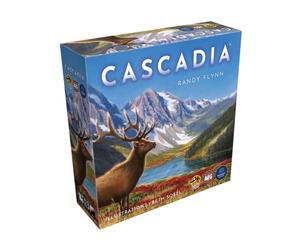 Lucky Duck Games - Cascadia, French Version, Board Game, Board Game, From 10 Years, 1 to 4 Players, 30-45 Minutes
