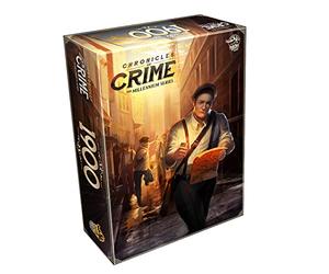 LUCKY DUCK GAMES - Chronicles of Crime Millenium - 1900 | Cooperative Board Game | English Version | 1-4 Players | Ages 12+ | 60-90 Minutes | Murder Mystery Game