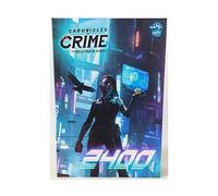 LUCKY DUCK GAMES - Chronicles of Crime Millenium - 2400 | Cooperative Board Game | English Version | 1-4 Players | Ages 12+ | 60-90 Minutes | Murder Mystery Game