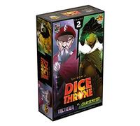 LUCKY DUCK GAMES | DICE THRONE: Tactician vs Huntress | Board Game for Adults & Kids | Strategy Game | Dice and Power Combat | 2 Players | 20 to 40 Min | English