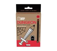 Lucky Duck Games Paper App Dungeon Game - Portable Dungeon Crawler Pocket Notebook - Fast RPG Fun for Kids and Adults, Ages 8+, 1+ Player, 5-10 Minutes Playtime