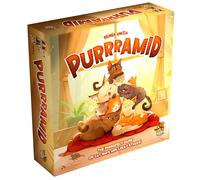 Lucky Duck Games - Purrramid - Cat Stacking Board Game, Family Push Your Luck Dice Game for Kids & Adults, 2-4 Players, Ages 8+