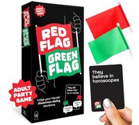Lucky Egg - Fun Red Flag Green Flag Party Game - 230 Diverse Questions - Board Game for Adults, Adult Party Games, Games for Grown Ups, Funny Adult Games
