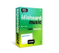 Lucky Egg Misheard Music: Indie Expansion - Add-On Card Pack for The Original Misheard Music Game, 100 Indie Lyrical Nonsense Cards, Base Game Required