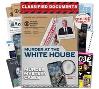 Lucky Egg MMC Death at Times Square - Thrilling Murder Mystery Case File in New York City - 40 Evidence Pieces, 150 Min Gameplay (3/5 Difficulty) (White House)