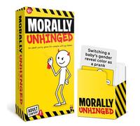 Lucky Egg Morally Unhinged Party Game - Dark Humor Card Game for Adults, Funny Dilemma Game for Game Night, 2-8 Players, Ages 17+, 150 Cards