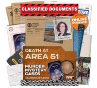 Lucky Egg Murder Mystery Case File Game Murder of an Activist - Detective Game with Realistic Crime Solving Experience (Area 51)