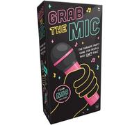 Lucky Egg Official Grab The Mic - Family Karaoke Board Game with Foam Mic (First